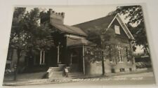 Vintage postcard RPPC photo Methodist Church Nebraska City NE black & white picture