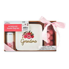 Mother's Day 3-Piece Grandma Trinket Ceramic Tray Gift Set by Way To Celebrate.. picture