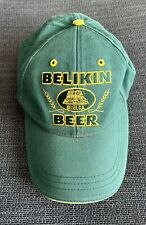 Vintage Belikin Beer Baseball Cap Snapback Adjustable Green picture