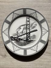 Royal Norfolk Collectors Plate Golden Gate Bridge San Francisco SF California picture