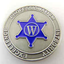 CRIMINAL JUSTICE WESTWOOD COLLEGE CHALLENGE COIN picture