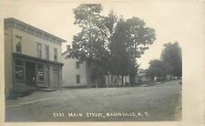 RPPC Postcard New York Masonville East Main Street C-1910 23-6052 picture