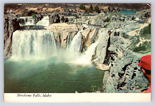 Vintage Postcard Shoshone Falls Idaho Twin Falls Niagara Snake River Canyon picture