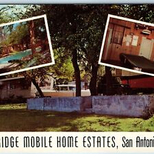 c1950s San Antonio, Tex Oak Ridge Mobile Home Real Estate Trailer Home Park A217 picture