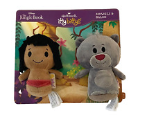 Disney’s Jungle Book Mowgli & Baloo Hallmark Itty Bittys SET OF 2  Stuffed Plush picture
