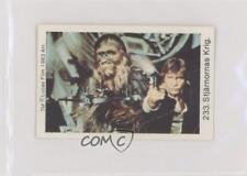 1983 Nellba Star Wars Stjarnornas Krig Chewbacca Han Solo #233 f5h picture