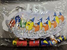 8pc M&M World Party Blowers Blow Outs New  picture