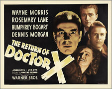 1939 RETURN OF DOCTOR X LOBBY CARD Bogart  MINI LOBBY CARD Photo (203-G) picture
