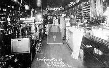 Interior View General Hardware Store Shelby Michigan MI Reprint Postcard picture