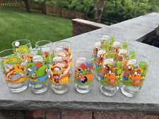 Vintage MCDONALDS Peanuts CAMP SNOOPY Complete Set Of 5 - 14 Total Glasses picture