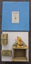 RARE.CLASSIC POOH.POOH AT HOME CALENDER LIMED OAK.A3243..2003. picture