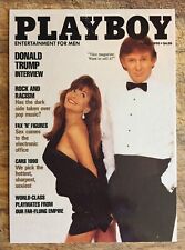 1995 Playboy March 1990 Cover Card #109/ DONALD TRUMP w/ Brandi Brandt READ picture