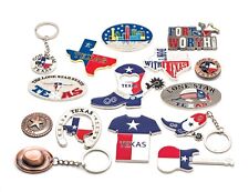Texas Bundle Souvenir Magnet & Key Chain Set, 15 Pcs Texas Collection picture