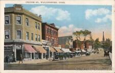 Wallingford,CT Center Street New Haven County Connecticut Antique Postcard picture