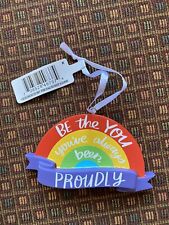 Hallmark LGBT+ Rainbow Ornament Be The You You’ve Always Been Proudly Pride picture