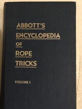 Abbott's Encyclopedia of Rope Tricks Volume 1 by Stewart James HC Editions Magic picture