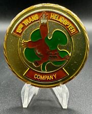 Rare 13th Trans Helicopter Company Korean War Veteran B.P. Siegel Challenge Coin picture
