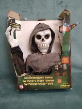 Animated Halloween Groundbreaker Reaper Lights & Motion Activated Gemmy Untested picture