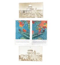 4 Vintage Linen Christian Science Postcards Boston Landmarks Unposted picture