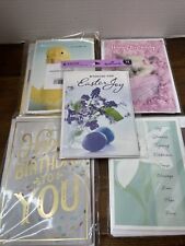 Lot Of Hallmark Blank Easter  And Birthday-  -*Lot Of 5 With Envelopes picture