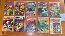 Lot of 10 Thunder Agents and Fly Man 1960s Silver Age Comics Mid to High Grade picture