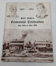 Vtg West Seneca Centennial Celebration History Book Ebenezer NY Local 1851-1951 picture