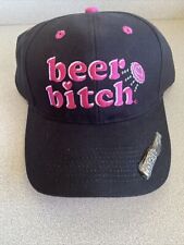 Beer Bitch hat with bottle opener by Beach Club Promotions brand new with tags picture