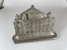 Very Rare Vintage Souvenir Building Metal Paris Opera House Model Replica picture