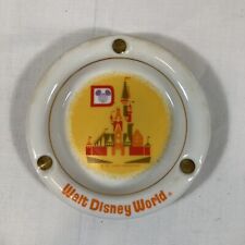 Vintage 70s Walt Disney Productions Disney World Ashtray Cinderellas Castle MCM picture