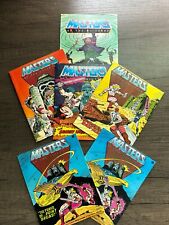 VTG 1982-1987 Original Masters of the Universe He-Man Mini Comics Lot of 6 picture