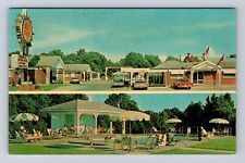 Vicksburg MS-Mississippi, Magnolia Motor Hotel & Restaurant Vintage Postcard picture
