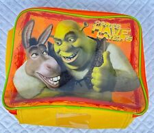 RARE vintage 2004 shrek insulated  lunch box bag Zak Ogres Have Layers NOS picture