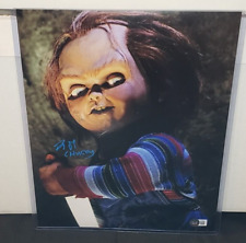 BRAD DOURIF BECKETT AUTHENTICATED SIGNED 11 X 14 CHILD'S PLAY CHUCKY HORROR picture