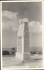 Cenotaph Monument Auckland New Zealand RPPC picture