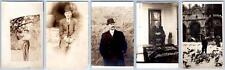 LOT/5 RPPC MEN EARLY 1900's HANDSOME DAPPER DUDES CONDITION VARIES POSTCARD #8 picture