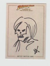 2008 Topps Indiana Jones & The Kingdom Of The Crystal Skull Sketch Card 1/1 picture