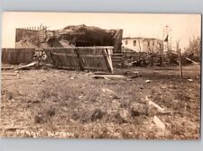 c1915 Frank Watson Home After Cyclone Disaster Mulvane Kansas KS RPPC Postcard picture