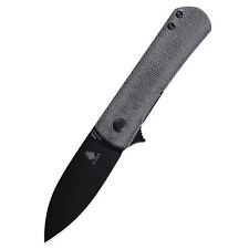 Kizer New Yorkie Black Micarta Frame Lock Knife KI3525A4 (2.5
