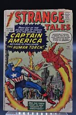 Strange Tales #114 3rd App of Doctor Strange 1st Silver Age Cap 1963 Marvel picture