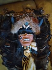 * VINTAGE  NATIVE AMERICAN HANDMADE. SPIRIT MASK  FROM THE HEART OF IDAHO  * picture