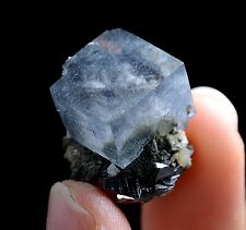 11g Natural Bismuthinite Fluorite Arsenopyrite Mineral Specimen/YaoGangXian picture