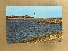 Postcard Scituate MA Massachusetts Lighthouse Light Vintage PC picture