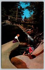 Vintage Postcard The Basin Franconia Notch New Hampshire NH G9 picture