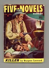 Five-Novels Monthly/Magazine Pulp Mar 1948 Vol. 65 #18 GD TRIMMED picture