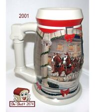 Vintage Anheuser-Busch 2001 Budweiser Holiday at the Capitol Stein Beer Mug picture