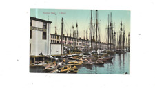 Vintage Postcard Boston Mass T. Wharf  Pre Linen picture