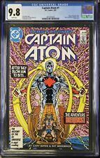 Captain Atom #1 CGC 9.8 1st app Nathaniel Adam & General Wade Eiling 1987 DC picture