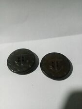2 Vintage Anchor Buttons picture