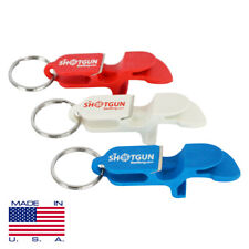 SHOTGUN KEYCHAIN  | Beer Bong for Cans | 3 Color | Red, White, Blue MADE IN USA  picture