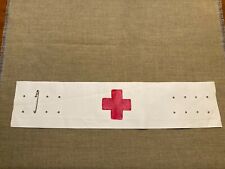 WWII US Army Medic Red Cross Armband wool Normandy D Day pattern picture